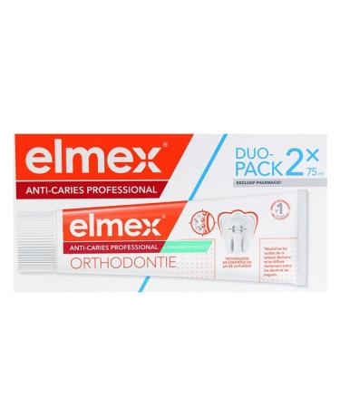 ELMEX Elmex Professional Junior Anti-Caries Toothpaste Pack of 2 x 75 ml