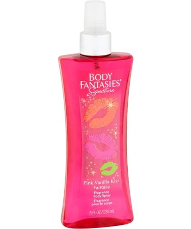 Body Fantasies SIGNATURE Fragrance Body Spray Pink Vanilla Kiss Fantasy 8 Fluid Ounce (BF44) (Pack of 2) Pink Vanilla Kiss Fantasy 8 Fl Oz (Pack of 2) - Buy Online on GoSupps.com