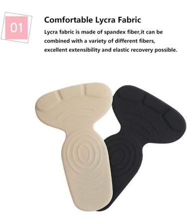Back Heel Protector Gel Inserts - Anti-Slip Shoe Grips for Women (3 Pairs) - Buy Online on GoSupps.com