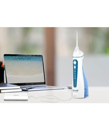 Nicwell F5025 Water Flosser Charger Cable - Replacement Power Supply Adapter Cord for Cordless Portable Dental Flosser - White - Buy Online on GoSupps.com