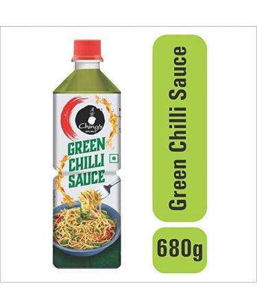 Ching's Green Chilli Sauce - 680g (Pack of 2) | Zesty and Flavourful Sauce for Spicy Culinary Delights | Perfect Balance of Heat and Tanginess - Buy Online on GoSupps.com