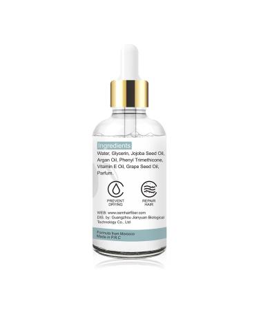 DOOISEK Organic Hair Oil with Argan Oil - Moisturizing & Stimulates Growth for Dry/Damaged Hair - Face, Hair & Body Oil for Oily/Dry Skin - Non-Greasy formula - 1.06oz - Buy Online on GoSupps.com