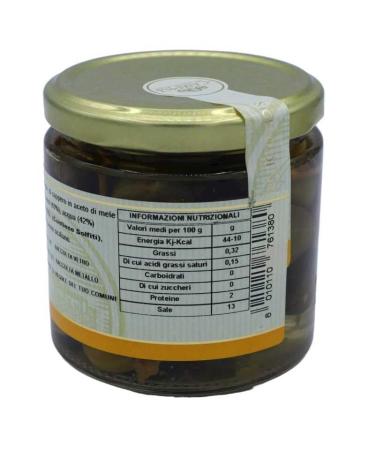 Campisi Cucunci Capers in Apple Cider Vinegar - 230g | Premium International Shipping Available - Buy Online on GoSupps.com