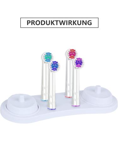 GERUI Electric Toothbrush Holder - Holds 4 Heads & Distributes 2 Toothbrushes | Premium Bathroom Organizer for International Shipping - Buy Online on GoSupps.com