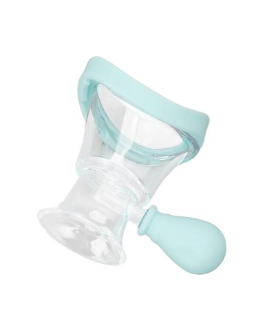 Silicone Eye Wash Cup for Accurate Cleaning - Blue | Manual Air Pressure Cleaner Kit for Visual Fatigue & Makeup Residue - Buy Online on GoSupps.com