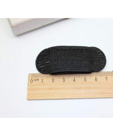 3 Pairs Black Fluffy Hair Clip Invisible Hair Root Pad Breathable Filling Princess Style Plug-in Press Hair Clip Decoration Accessories Beauty Tools For Girls Women - Buy Online on GoSupps.com