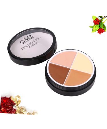 Hemoton 4 Cream Palette Makeup Concealer Kit - Camouflage Concealer for Women | High Coverage Foundation Cream for Flawless Skin - Buy Online on GoSupps.com