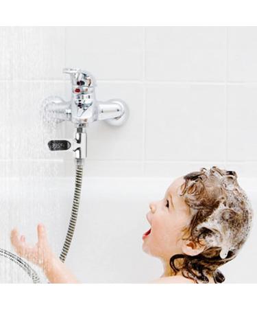 Digital Shower Thermometer 5 85 C | 360 Rotating LED Water Meter for Elderly & Children - Accurate Temperature Monitoring - Buy Online on GoSupps.com