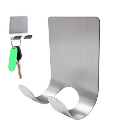 Anulely self-adhesive razor hook-razor holder for shower wall razor holder razor hook hanging 1 piece of wall-mounted power plug hook lossless installation