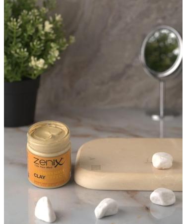 Zenix Clay Face Mask Centaury 190 g | Masque pour le visage avec argile | Cure du visage l'huile de millepertuis | Soin du visage pour hommes et femmes contre les boutons les points noirs et les - Buy Online on GoSupps.com