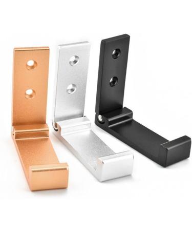 Alipis 4pcs Foldable Hooks Wall Mount Hooks Alloy Hooks Wall Hanger Wall Hanging Row Hook Round medium Silver - Buy Online on GoSupps.com