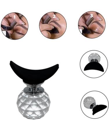 Mipcase Eyeshadow Stamp Crease 2 Pcs Makeup Make up Kit Eye Shadow Seal Eye Shadow Tool Stamp Die Crystal 5.4*5cmx2pcs As Shownx2pcs - Buy Online on GoSupps.com