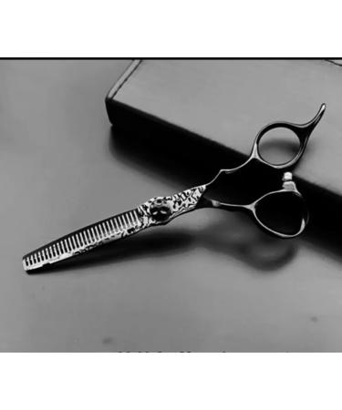 Hair Cutting Scissors Shears 6 Inch Professional Flat Tooth Clippers Hair Clippers Hairdressers Professional Hair Thinning Scissors Set - Buy Online on GoSupps.com