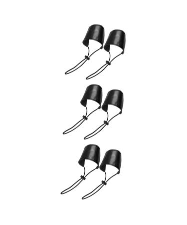FOMIYES 3 Pairs Heel Protector Heel Guards for Shoes Heel Guard for Shoes Heels for Women Dressy Heel Saver Womens Heels Shoe Protectors Men and Women Shield Unique Leather