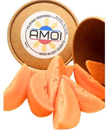 Shop Filipino Inspired Melon Scented Wax Melts - Real Shape Yellow Orange | International Shipping Available - Buy Online on GoSupps.com