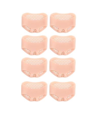 Silicone Forefoot Pad Metatarsal Honeycomb Foot Cushion Soft Front Foot Support 4Pairs Foot pad