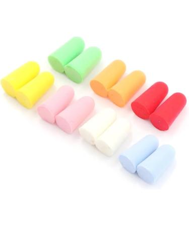 10 Pairs PU Foam Ear Plugs - Comfortable Anti-Noise Snore Earplugs for Sleep & Study (Pink) - Shop Internationally - Buy Online on GoSupps.com