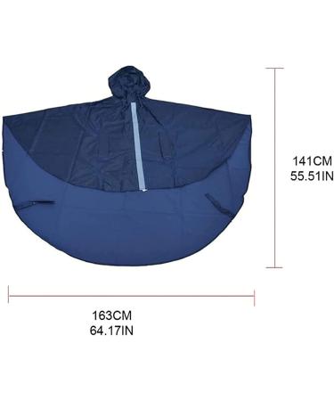 Winter Waterproof Wheelchair Rain Poncho Windproof Scooter Raincoat with Hood Adult Elderly Seniors Wheelchair Rain Poncho Coat Wheelchair Rain Cape - Buy Online on GoSupps.com