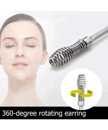 6pcs/Set Steel Ear Wax Pickers Earwax Remover Curette Spoon Tool for Ear Cleaning - Buy Online on GoSupps.com