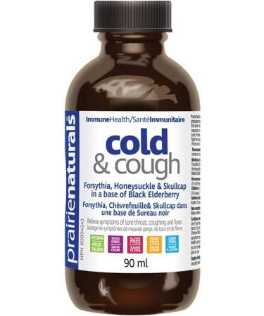 Prairie Naturals Cold and Cough 90ml - Fast Relief for Cold Symptoms - Buy Online on GoSupps.com