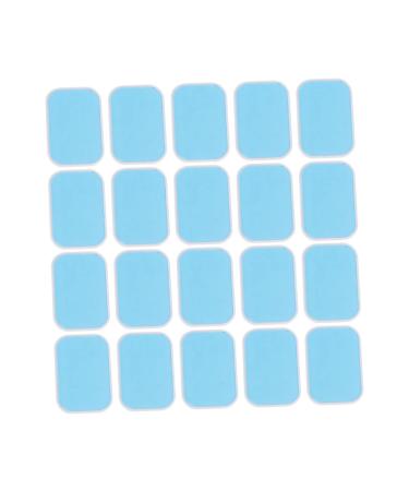 Beaupretty 20 pieces sheet replacement gelpads Blood bags Training devices ABS-GEL PADS TONER BOOD TRAINER GEL PADS FORLATION GELPADS For abdominal stimulators Fitness devices Hydrogels 20PCs As shown