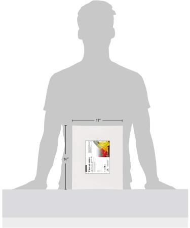 PHOENIX 11x14 Inch Painting Canvas Panels - 12 Pack, Triple Primed Cotton Canvases for Acrylic, Oil, Watercolor & Tempera Paints - Buy Online on GoSupps.com