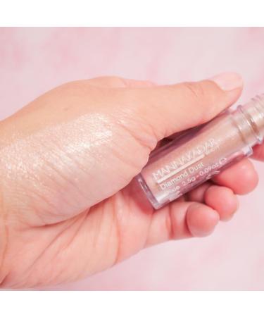 Manna Kadar Beauty Diamond Dust Pixie 3-in-1 Roll-On Shimmer Long-Lasting Highly Pigmented Eyeshadow Highlighter & Lip-Topper | Smooth Blendable & Mess-Free Finish | International Shipping Available - Buy Online on GoSupps.com