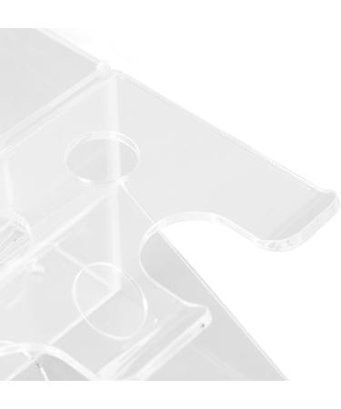Huairdum Acrylic Shaving Stand - Stylish & Versatile Shaving Organizer for Men | Home Use - Buy Online on GoSupps.com
