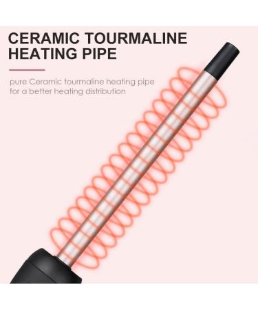 Curling Wand 9MM Thin Curling Iron Tight Curls LCD Display 100-230 C for All Hair Types Tourmaline Ceramic Barrel 30-Second Heat-Up Long&Short Hair Culer Pro Curling Tongs (Gold) - Buy Online on GoSupps.com