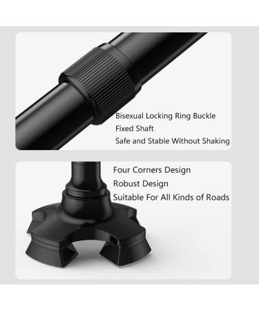 Adjustable Black Forearm Crutches Multifunction Crutches for Adults 10 Stops Adjustable Ergonomic Handles Comfortable Grip and Wear-Resistant Walking Lightweight Unisex Selfless dedication - Buy Online on GoSupps.com