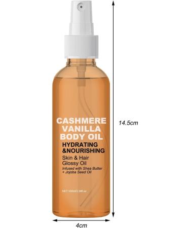  Generisch Body Oil Vanilla Cashmere Vanilla Vanilla Vanilla Cashmere Body Lotion Vanilla & Cashmere Lotion with Shea Butter + Jojoba Seed Oil to Hydrate and - Buy Online on GoSupps.com