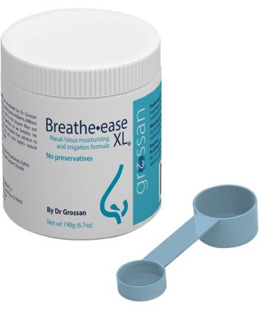 Grossan Breathe-easeXL Nasal/Sinus Irrigation Salt 6.7oz Jar - Pack of 1 - Buy Online on GoSupps.com