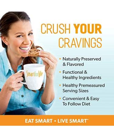 SMART FOR LIFE Oatmeal Raisin Protein Cookies - 12 Count - High Protein Meal Replacement Snack with Low Sugar & Calories - Super High Fiber - On-the-Go Protein Snack - Buy Online on GoSupps.com