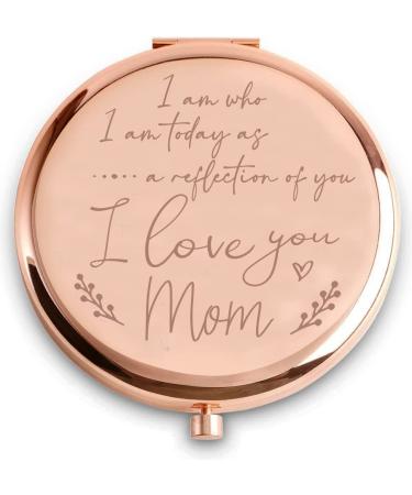 OVENKEI Valentines Day Birthday Gifts for Mom from Daughter Mom Gifts from Daughters Mom Birthday Gifts for Mom Compact Mirror Mom Gifts