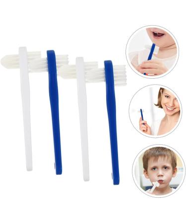 Shop TOVINANNA 16 STK Double-Headed Toothbrush & Denture Cleaning Tools | Best False Teeth Care - Buy Online on GoSupps.com