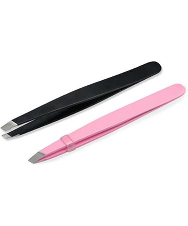 Professional Fuckette Hair Tweezers - Sloping Eyebrow Tweezers for Daily Use | Black Beauty Tweezers - International Shipping Available - Buy Online on GoSupps.com