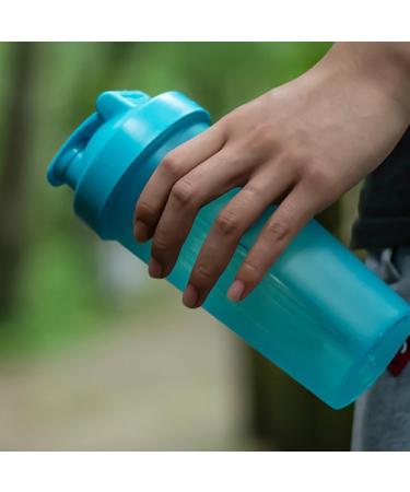 Bouteille Shaker l gante avec Boules Shaker pour Les Amateurs de Fitness Tasse d'eau en Poudre de prot ines Portable PP Violet - Buy Online on GoSupps.com