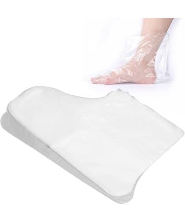 100-Pack Disposable Foot Masks - Moisturizing Pedicure Socks for Spa Treatment | One-Way Clear Foot Moisturizer - Buy Online on GoSupps.com