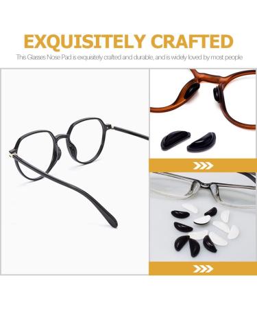 Gleavi Glasses Pads - 20 Pairs of Soft Self-Adhesive Silicone Nose Pads | 4mm Thin & Slide-Resistant for Ultimate Comfort - Buy Online on GoSupps.com
