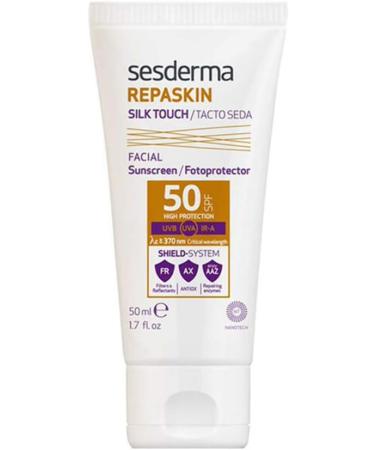 CREMA SOLAR FACIAL SPF50 TACTO SEDA REPASKIN SESDERMA  - Buy Online on GoSupps.com