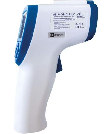 Mobiclinic Forehead Thermometer TO-01 European Brand Infrared Thermometer CE Marking Fever Alarm LCD Display Non-Cont - Buy Online on GoSupps.com