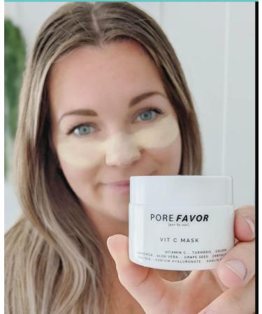Turmeric Vitamin C Detox Mask for Sensitive Skin - Aloe Vera Vegan & Cruelty-Free - Buy Online on GoSupps.com