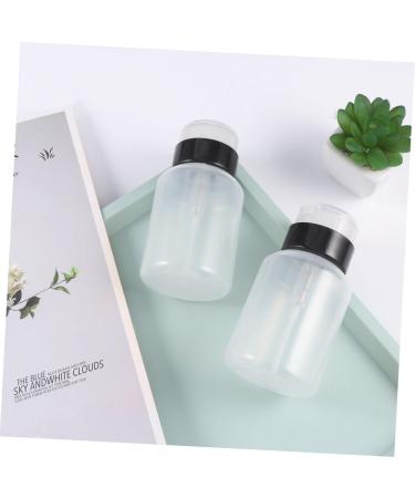  WOONEKY WOONEKY 210ml Nail Polish Remover Bottles Easy-to-Use Leak-Proof Liquid Storage Bottles Pack of 5 - Buy Online on GoSupps.com