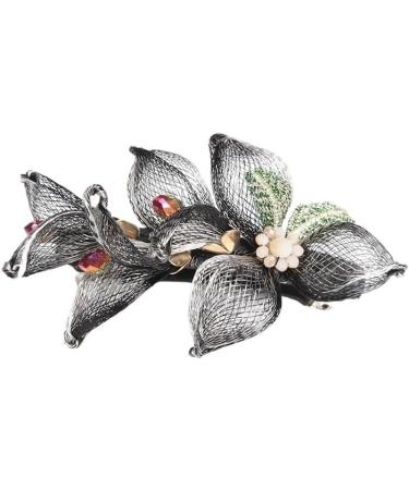 Copper Wire Ball Hair Ornaments Hair Disc Artifact All-match Spring Clip Clip Side Clip(Blue) 1 count (Pack of 1) Blue - Buy Online on GoSupps.com