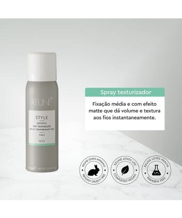 Keune Style Refresh Dry Texturizer N.61- Dry Texturizing Spray 75 Ml - Buy Online on GoSupps.com