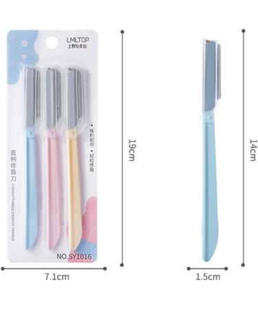 Rxuaw Portable Eyebrow Razors - Safe Shaping & Contouring for Flawless Brows | International Shipping Available - Buy Online on GoSupps.com