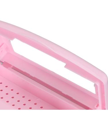 Nail Tool Cleaning Tray Multifunctional Long Life Easy Clean Makeup Tool Needle Cleaning Box for Travel (Pink) - Buy Online on GoSupps.com