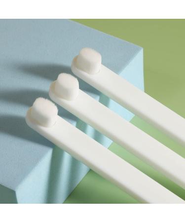 Ssiyiya 2 Pcs Pet Toothbrushes Cat Toothbrush Dog Teeth Cleaning Toothbrush Extra Soft Dog Toothbrushes for Puppy Small Dog and Cat Pet Teeth Cleaning(White) - Buy Online on GoSupps.com