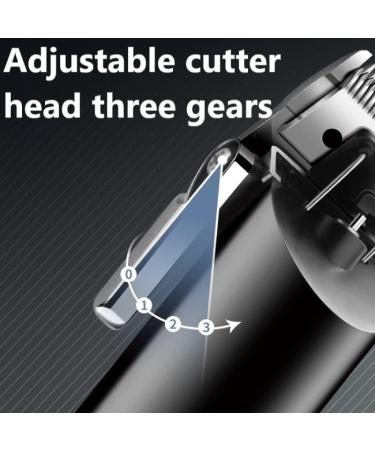 Pro Hair Clipper All Metal Hair Clipper Corded Or Cordless Use Hair Clipper Professional Rechargeable Electric Hair Clipper(M-1892 Silver) - Buy Online on GoSupps.com