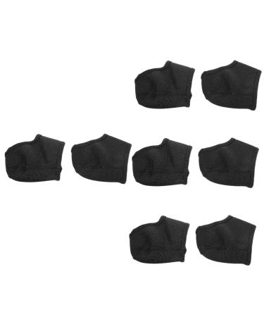 FOMIYES 4 Pairs Heel Cover Socks Heel Supplies Heel Guards Cracked Heel Socks Heel Cushion Protectors Heel Brace Heel Protector Heel Cups Miss Sbr Neoprene Anti-Crack
